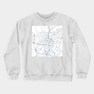 Kopie von Kopie von Kopie von Kopie von Kopie von Kopie von Kopie von Kopie von Kopie von Kopie von Kopie von Lisbon map city map poster - modern gift with city map in dark blue Crewneck Sweatshirt